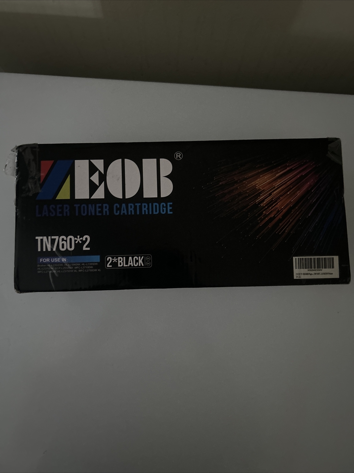 Brother TN-760 Replacement Toner Cartridge - Black