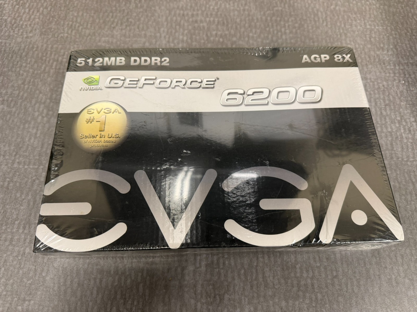 EVGA Nvidia GeForce 6200 AGP Graphics Card w/ 512MB DDR2 RAM - NEW