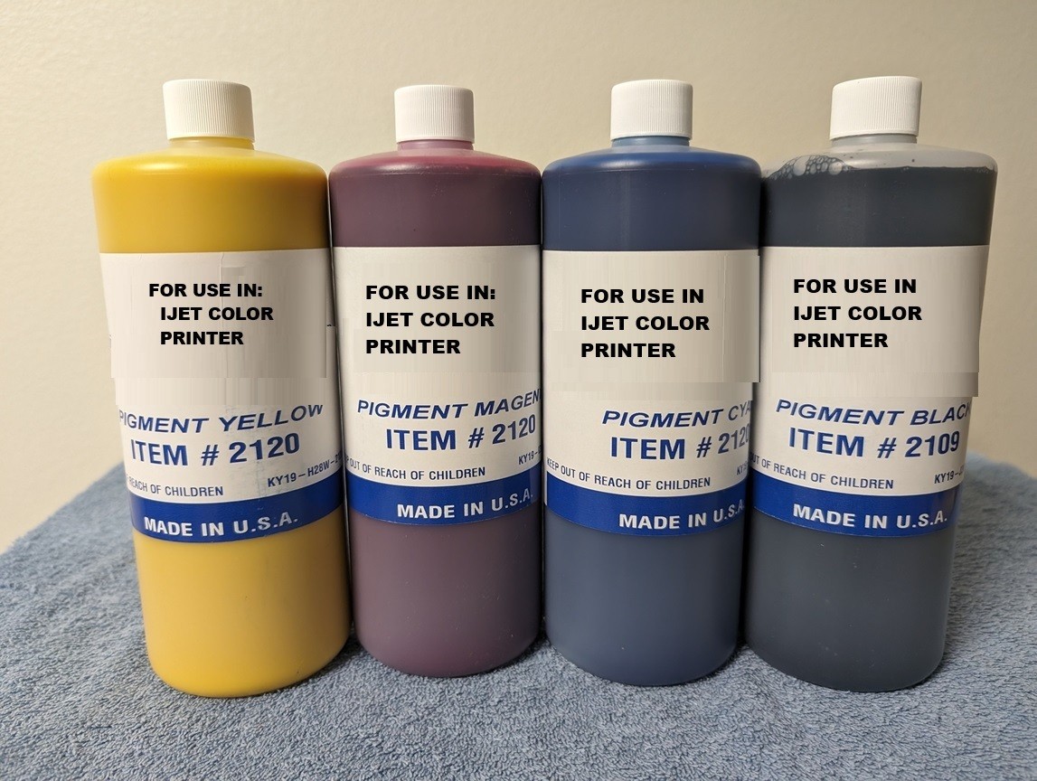 PREMIUM COMPATIBLE BULK INK REFILL FOR iJetColor 1175  4,000ML CYMK + 4 SYRINGES