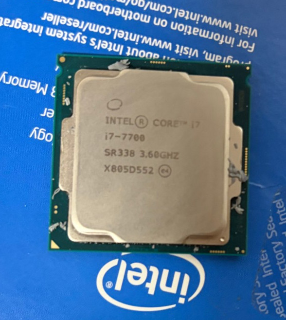 Intel 7th Gen Core i7-7700 3.6GHz 4 Core 8 Thread LGA1151 CPU SR338