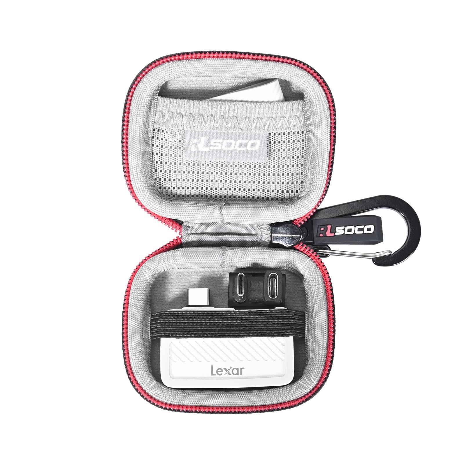 RLSOCO Carrying Case for Lexar 1TB/2TB Professional Go Portable SSD (Case...