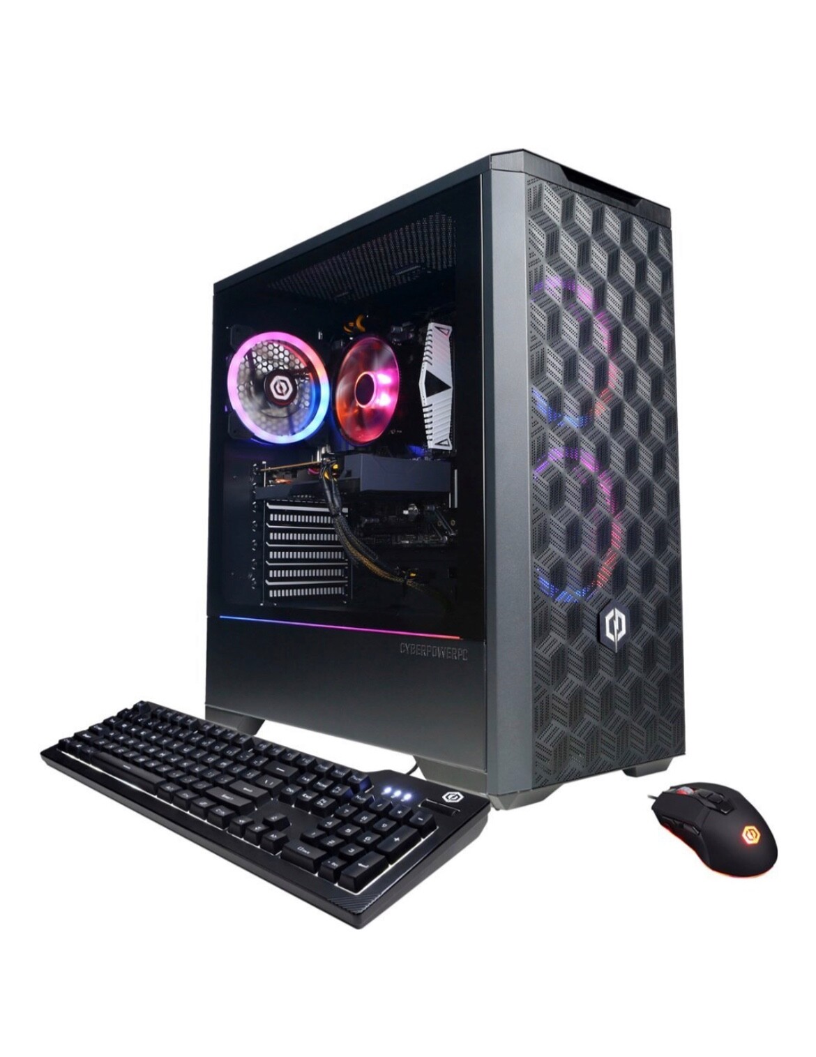CyberPowerPC -  AMD Ryzen 3 4100 - 8GB Memory Plus Acer Monitor 