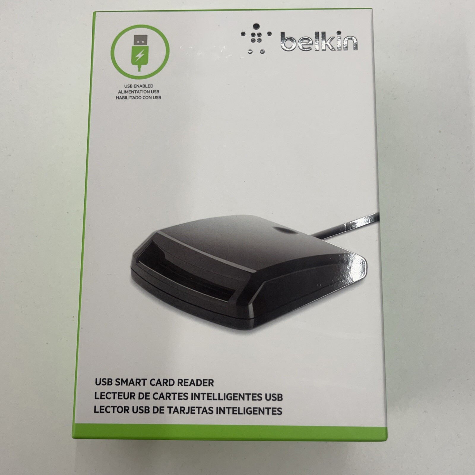 BELKIN USB Smart Card Reader F1DN008UTT Supports Class A,B,C BROARD