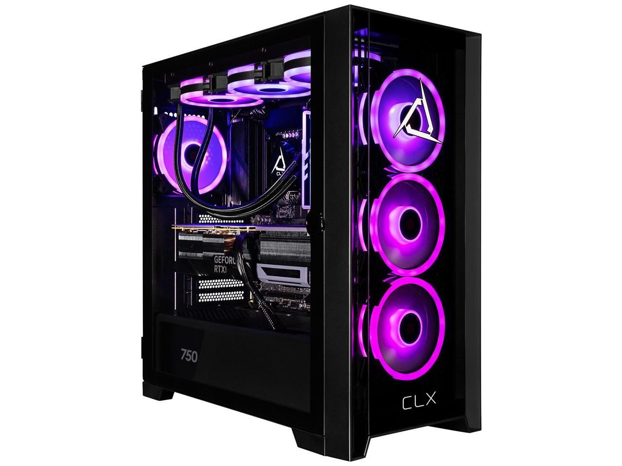 CLX Set Gaming Desktop - Liquid Cooled Intel Core Ultra 7 270K Plus 3.7GHz 24-Co