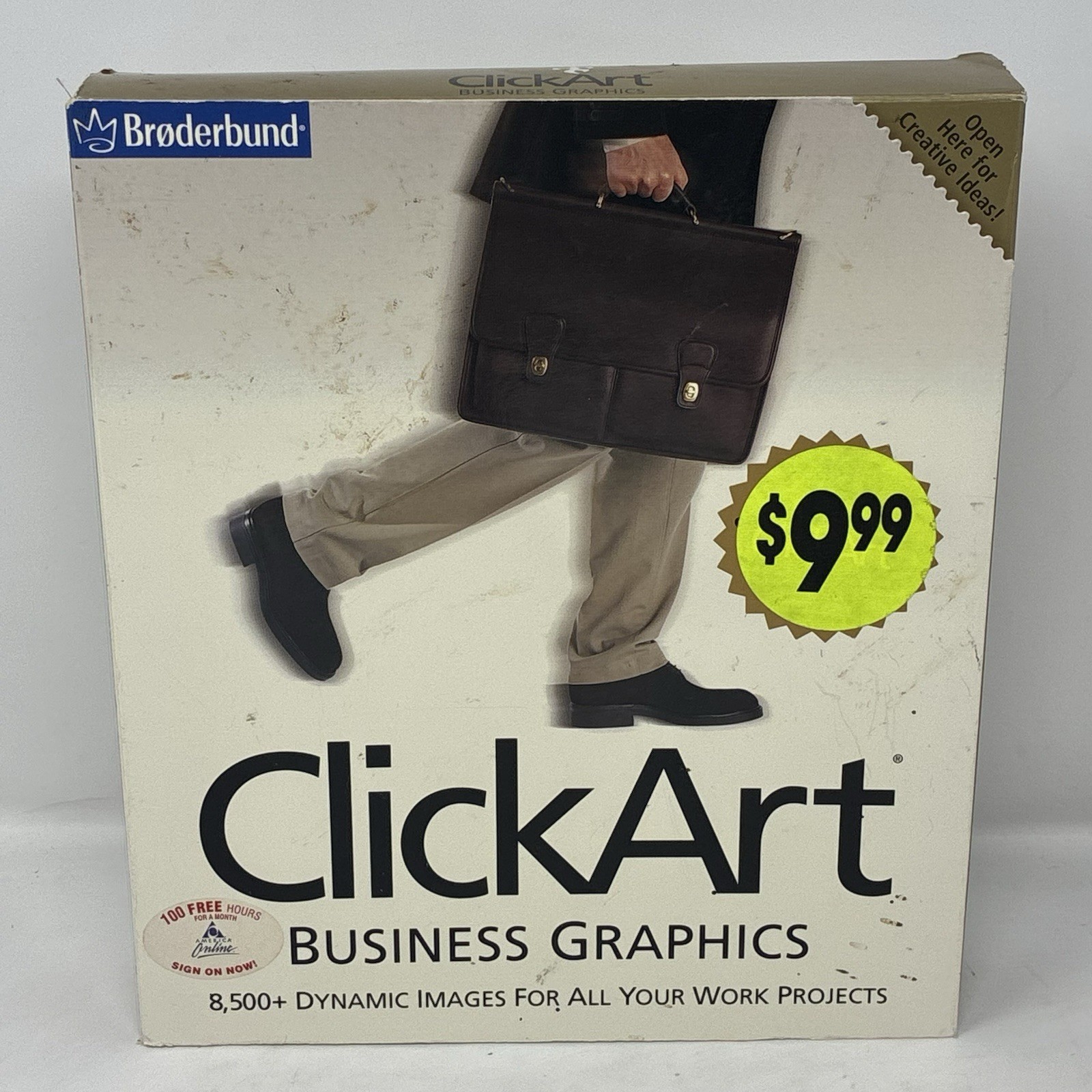 Click Art Business Graphics Broderbund Software Big Box Retail