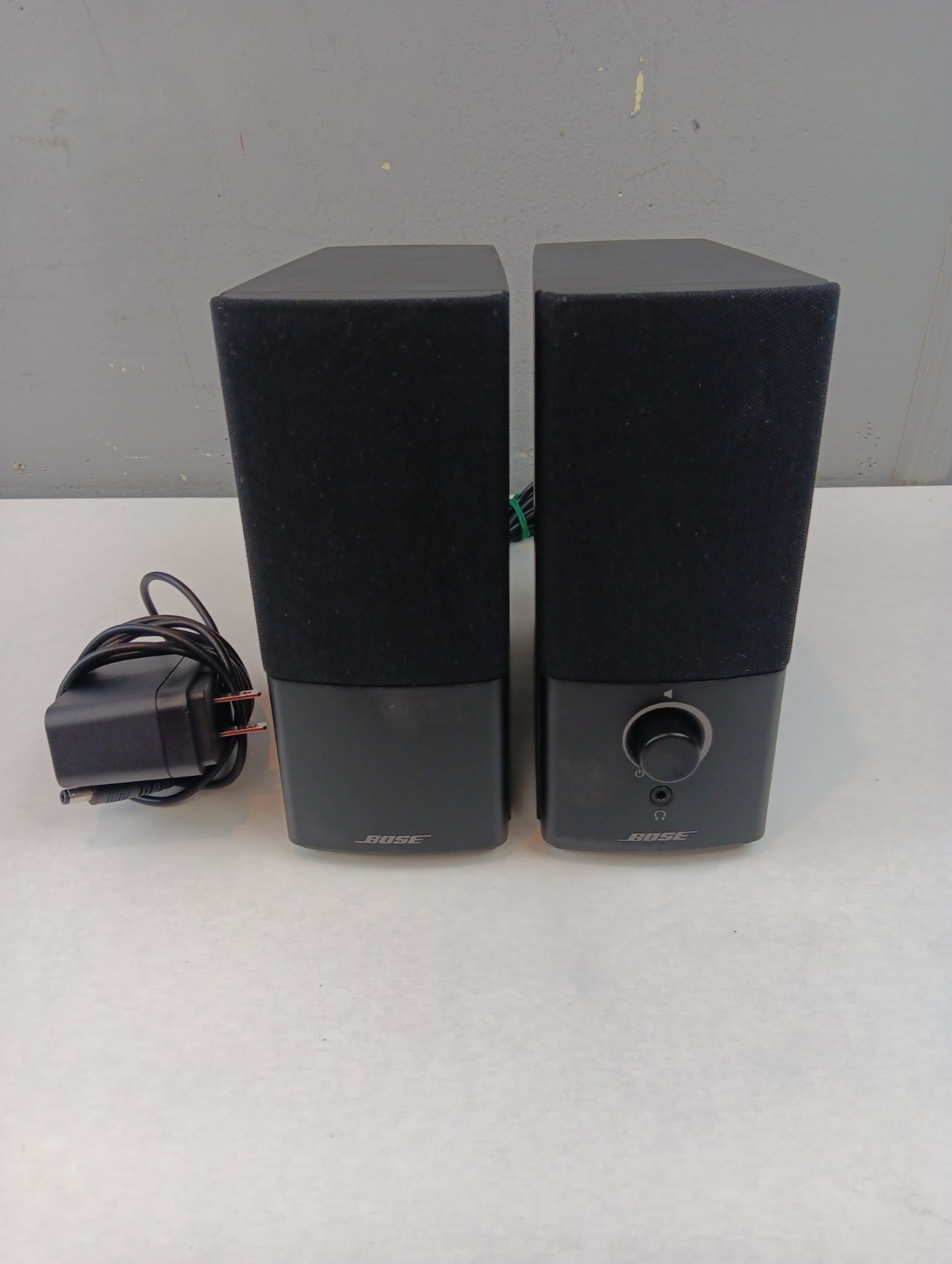 Bose Companion 2 Series III Multimedia Computer Speakers Power Supply & AUX
