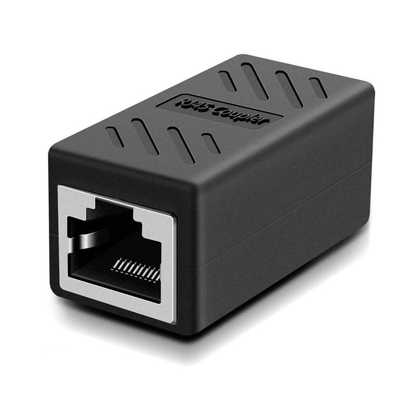 RJ45 Inline Coupler Cat6/Cat5e Ethernet Network Cable Extender Connector Lot