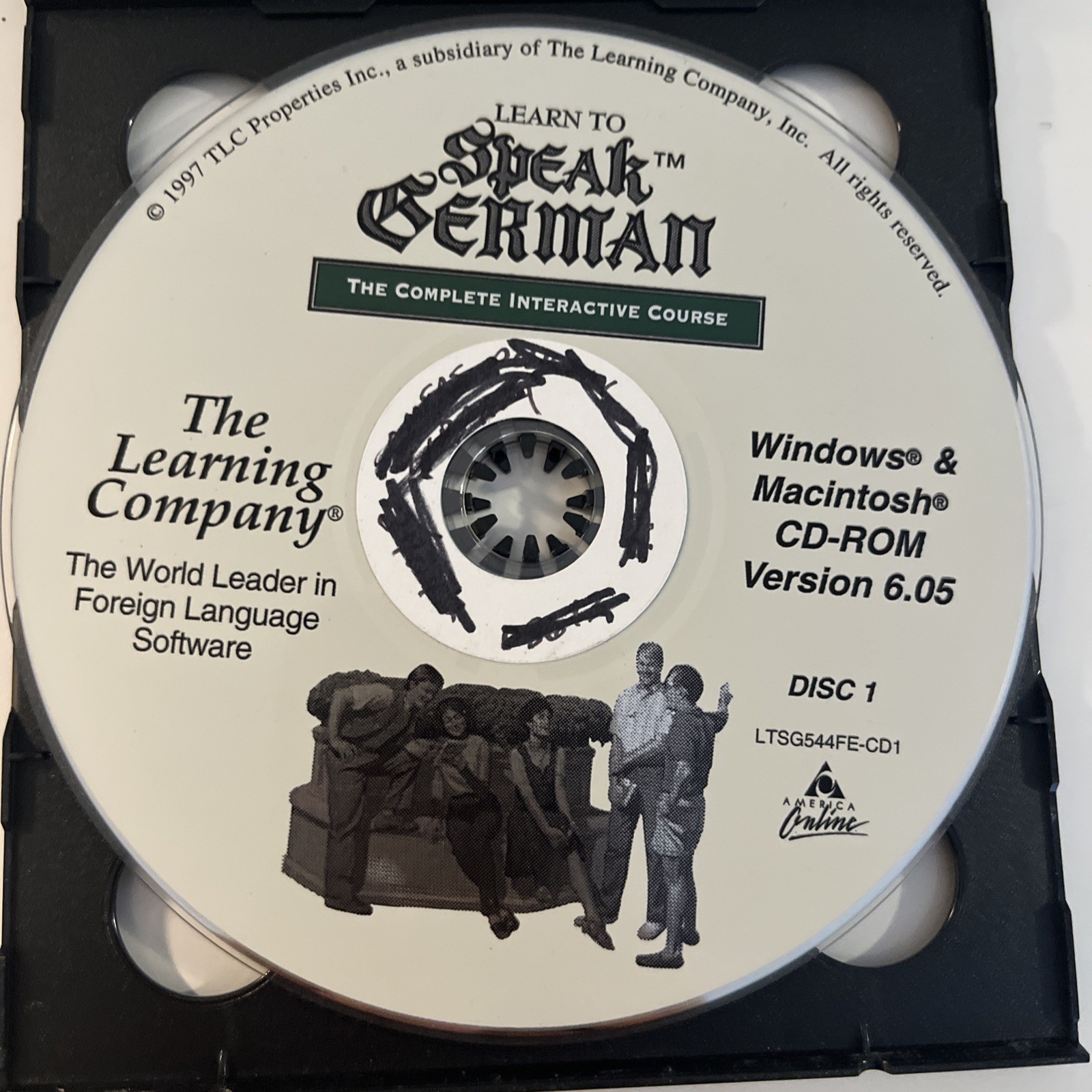 Learn to speak GERMAN - THE Learning Company Version 6.05 WINDOWS & MAC