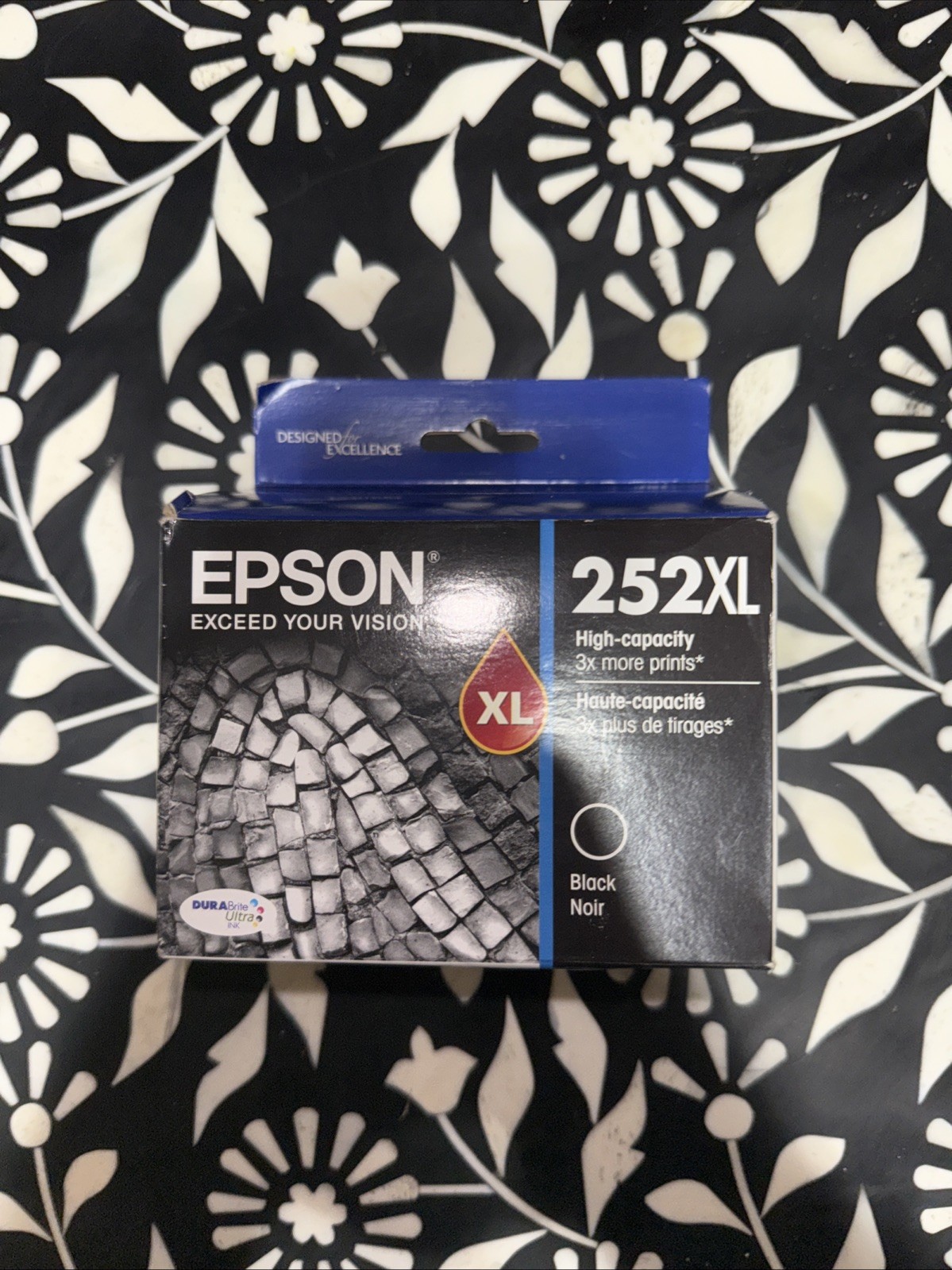 Epson T252xl120 DURABrite Ultra Black High Capacity Cartridge Ink