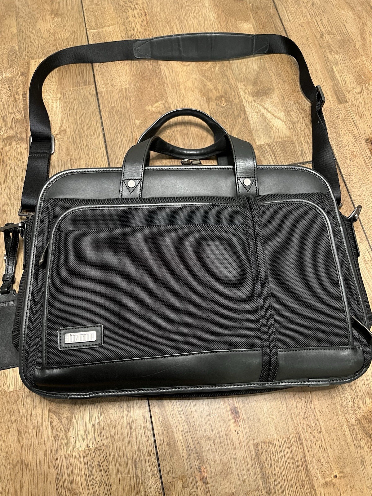 Hartmann Intensity Belting 3-Compartment Business Laptop Briefcase Case EUC