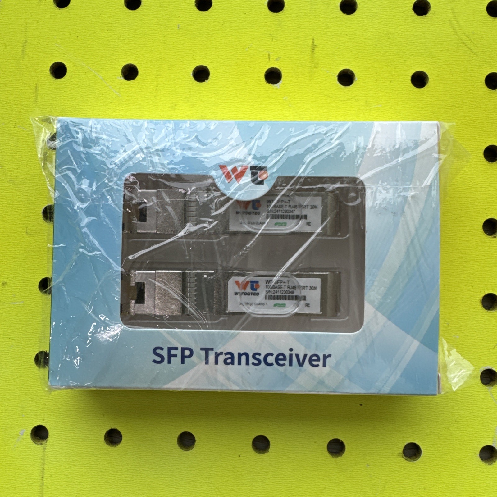 10Gb SFP+ to RJ-45 Module Transceiver 98Ft (30m), 10 Gigabit SFP+ Copper (2) PK.