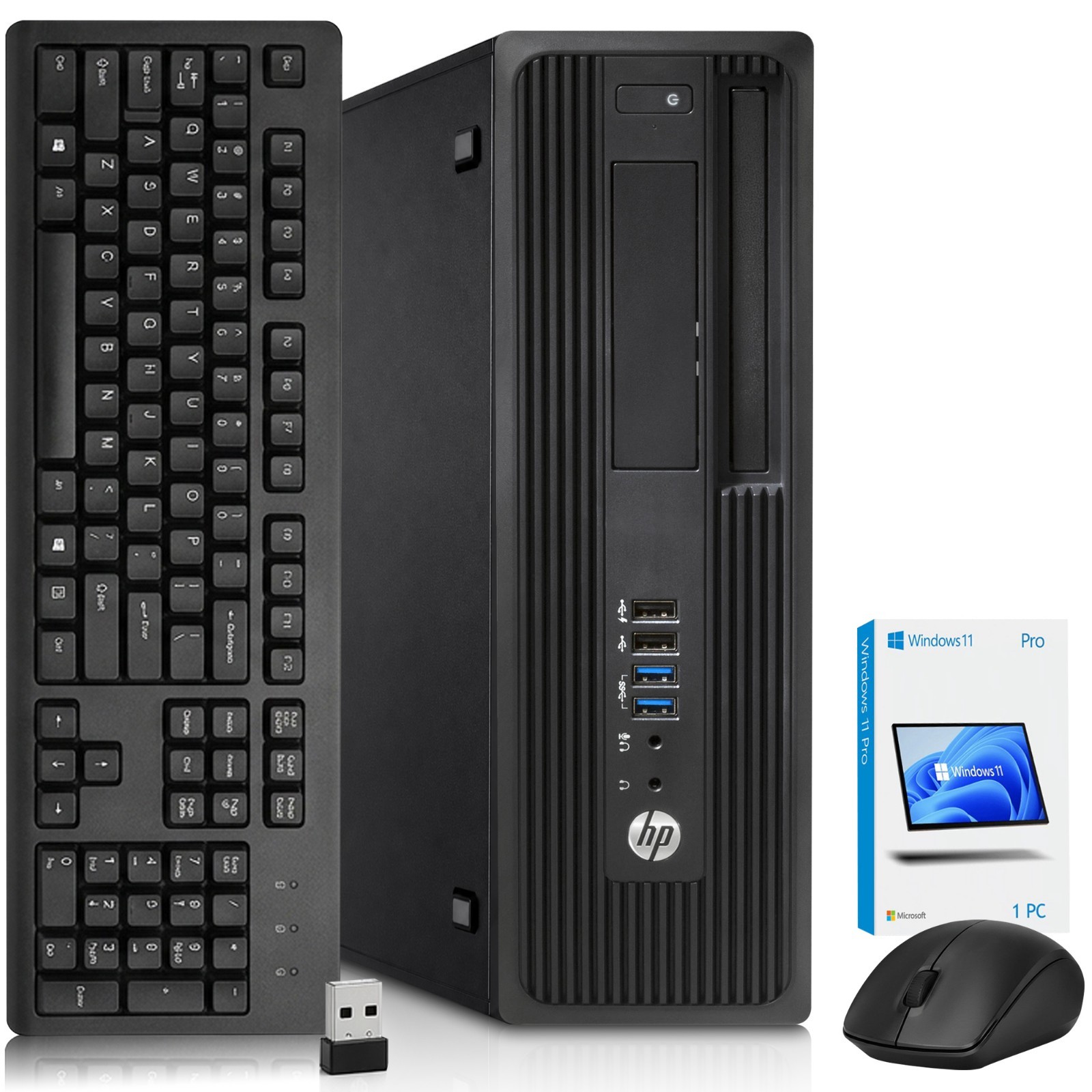 HP Z240 Desktop PC Intel i5-6th, 32GB RAM 1TB SSD 1TB HDD, KB&M Wi-Fi Windows 11