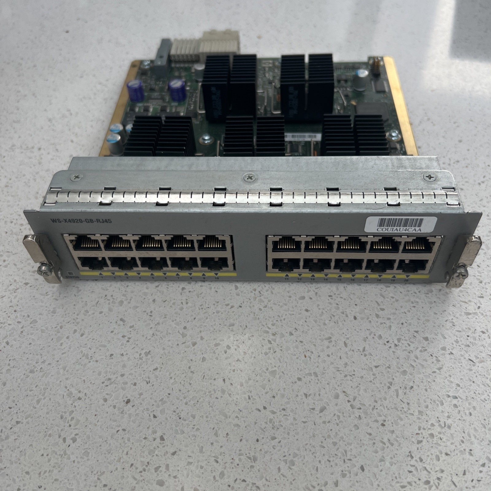 Cisco WS-X4920-GB-RJ45 RJ-45 Network Ethernet Module 20-Port 1000 Mbps / 1 Gbps