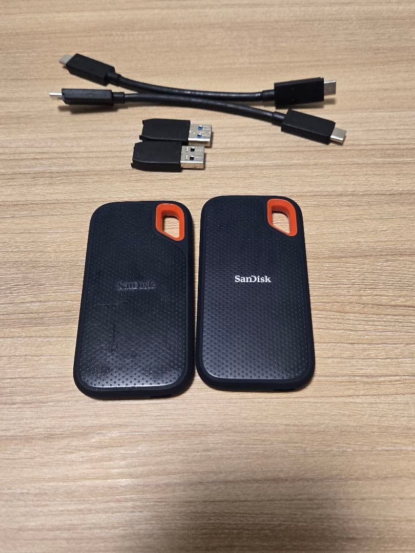 SanDisk Extreme Portable SSD 2TB 2-Pack USB Type-C High Speed