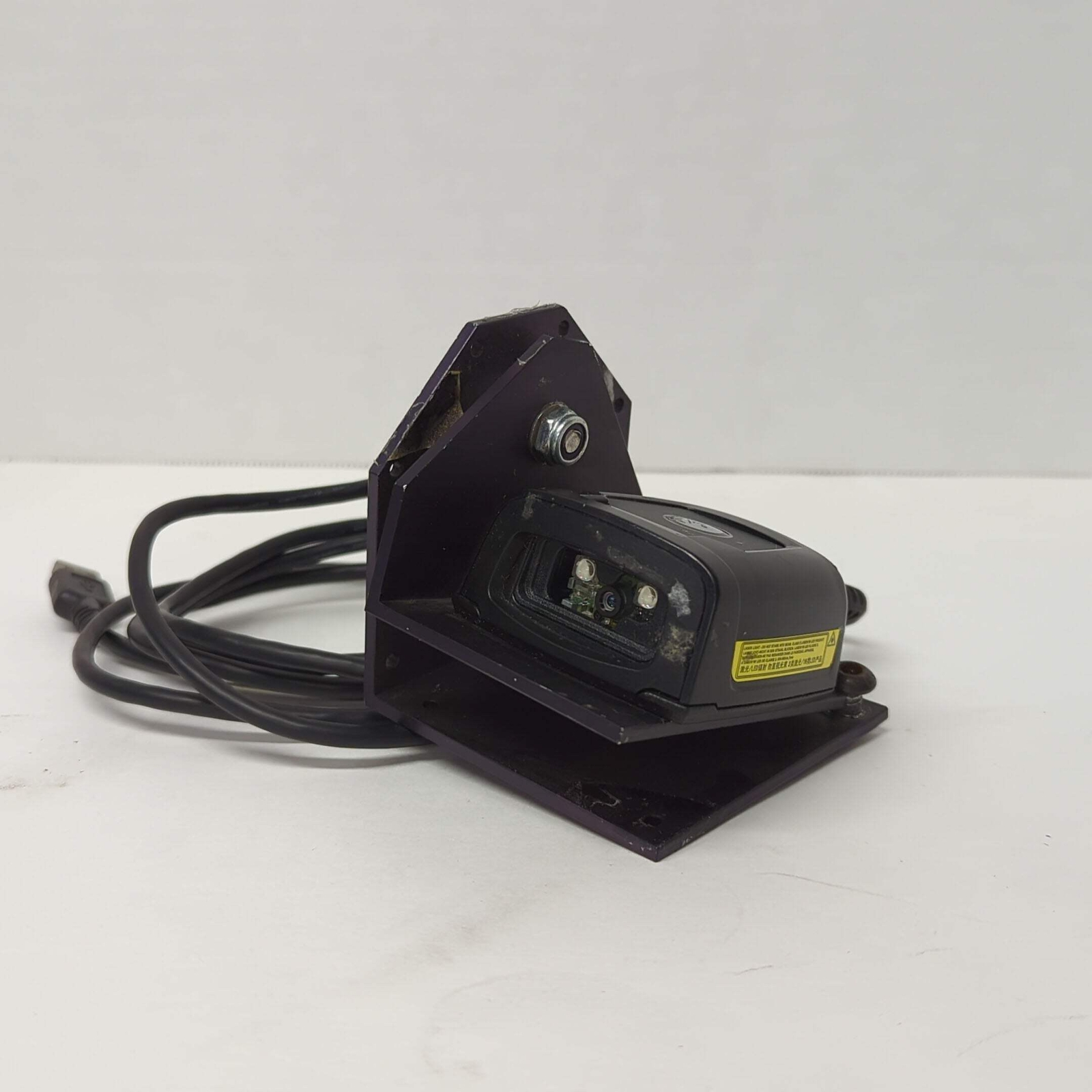 Zebra DS457 - Fixed Mount Barcode Scanner with mount - Used