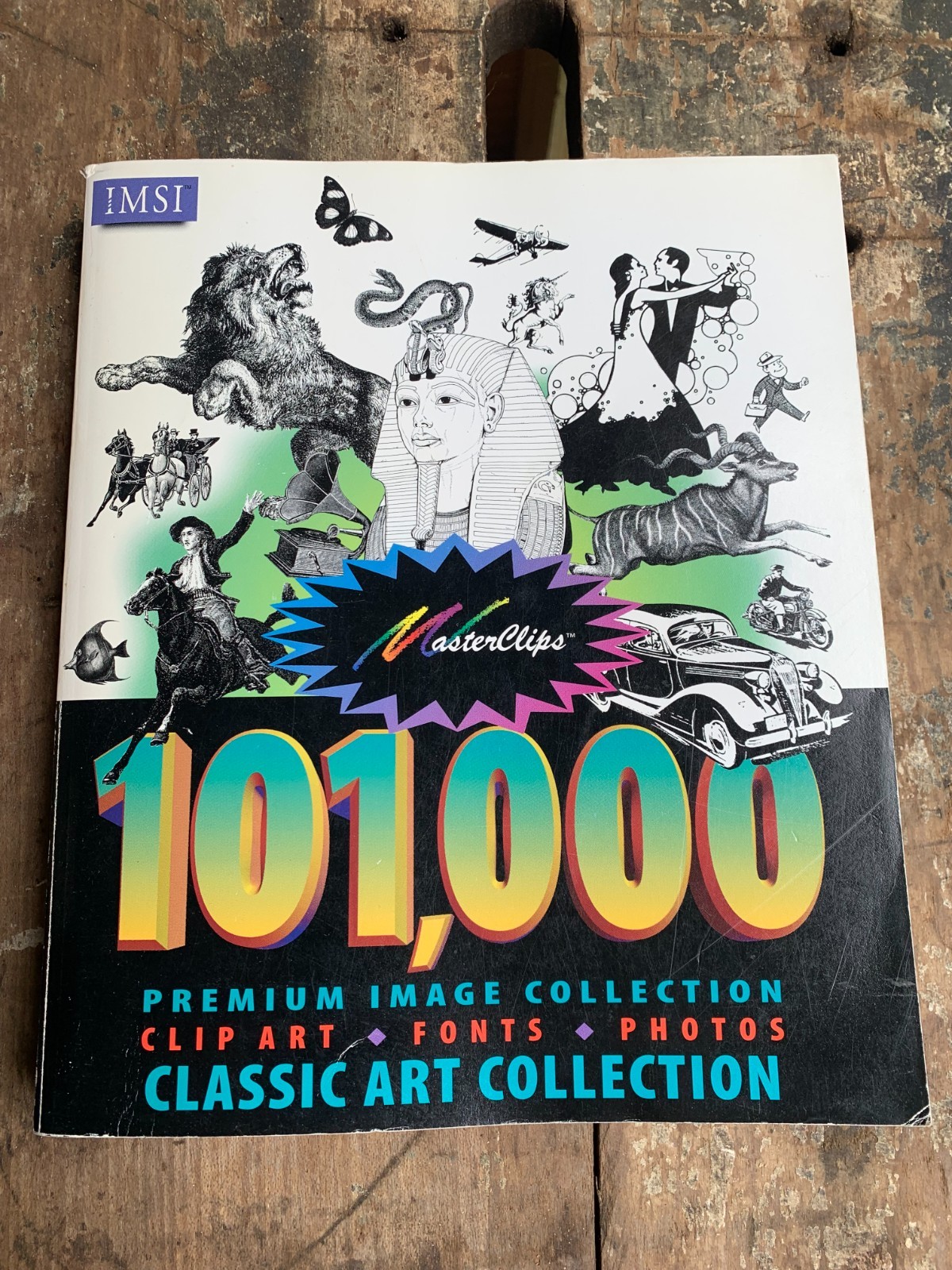 MasterClips 101,000 Premium Image Collection Clip Art Fonts Photos Classic Art