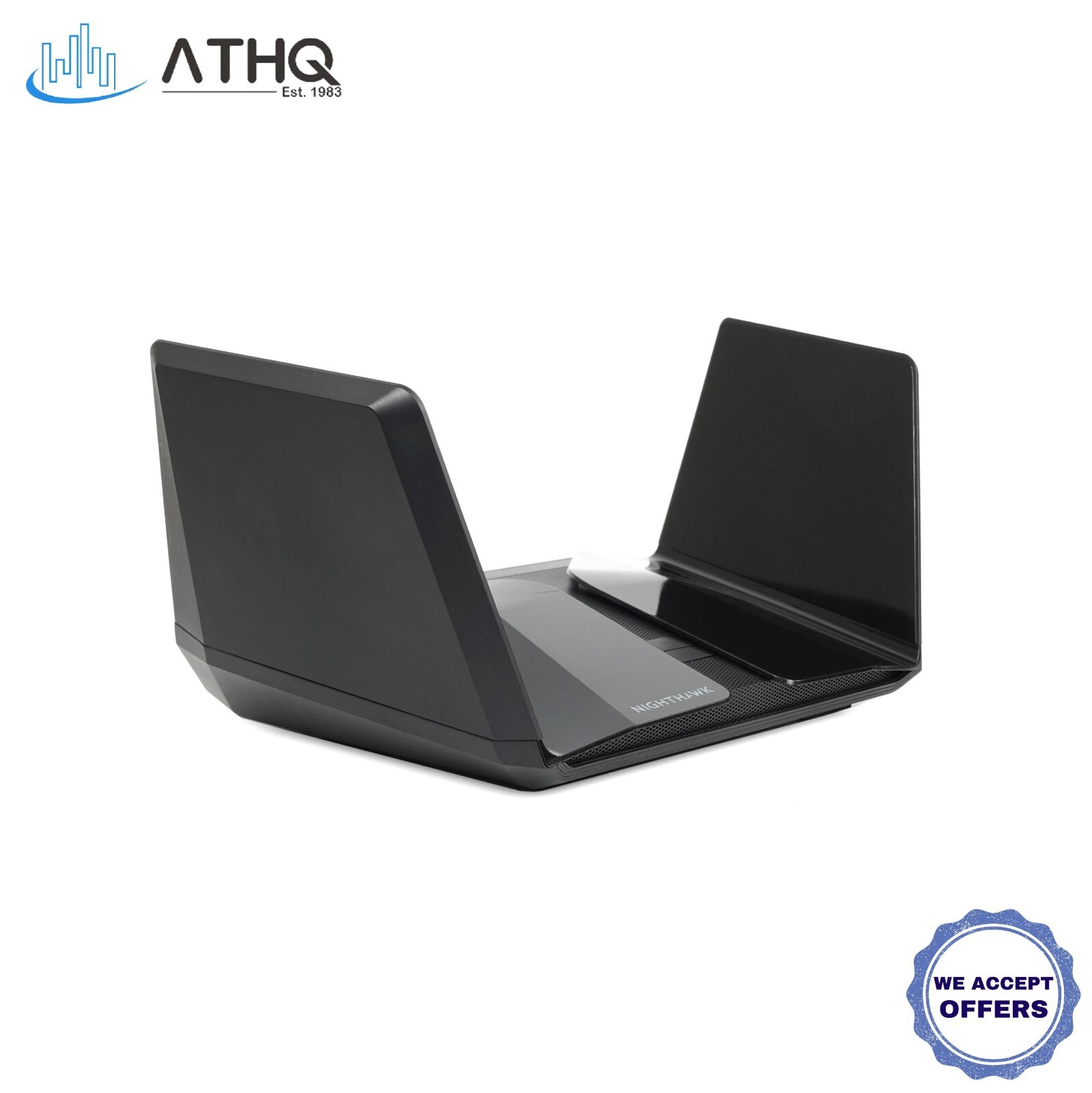 Netgear RAXE500 Nighthawk AXE11000 12-Stream Tri-Band WiFi 6E Gigabit Router