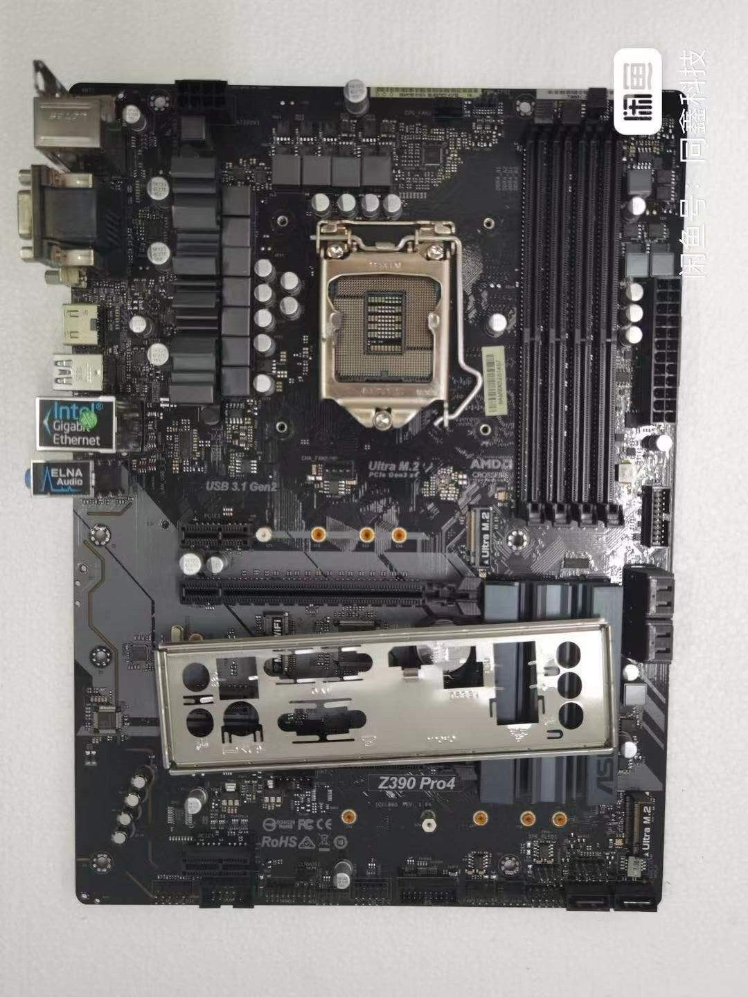 ASRock Z390 Pro4 HDMI/DVI-D LGA 1151 Z390 Socket DDR4 Intel Motherboard M.1×2