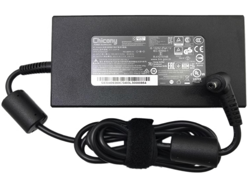 Genuine Chicony Adapter 230W for AERO 15CLASSIC-XA 15S OLED XA-7US5130SP Charger
