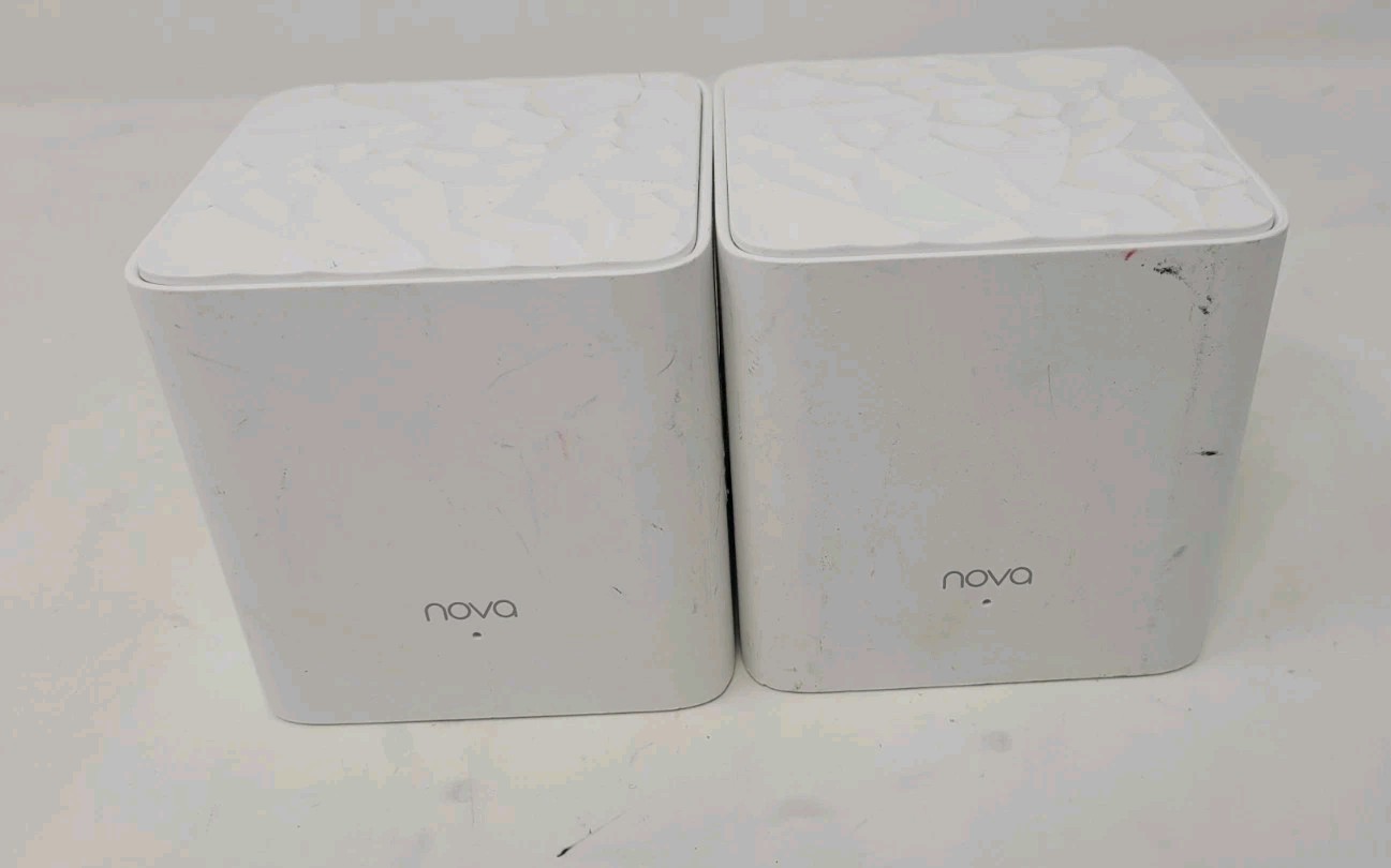 Tenda Nova AC1200 Mesh3f Whole Home Mesh WiFi System No Cords Lot Of 2