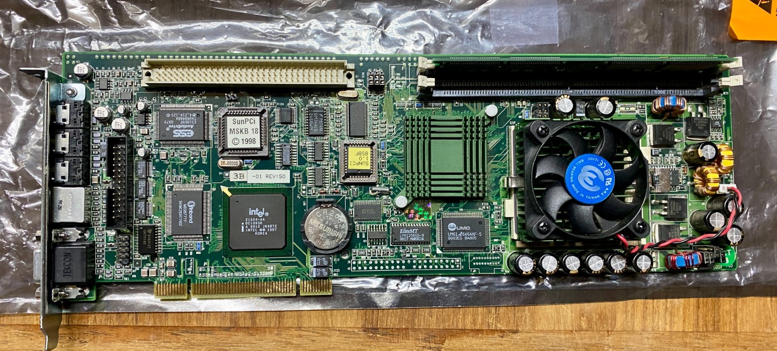 Sun Microsystems SUNPCI Single Board Computer SBC for Sparc PCI