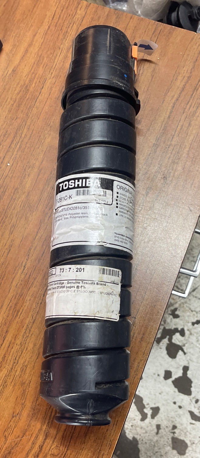 Toshiba T-281C-K Black Toner Cartridge
