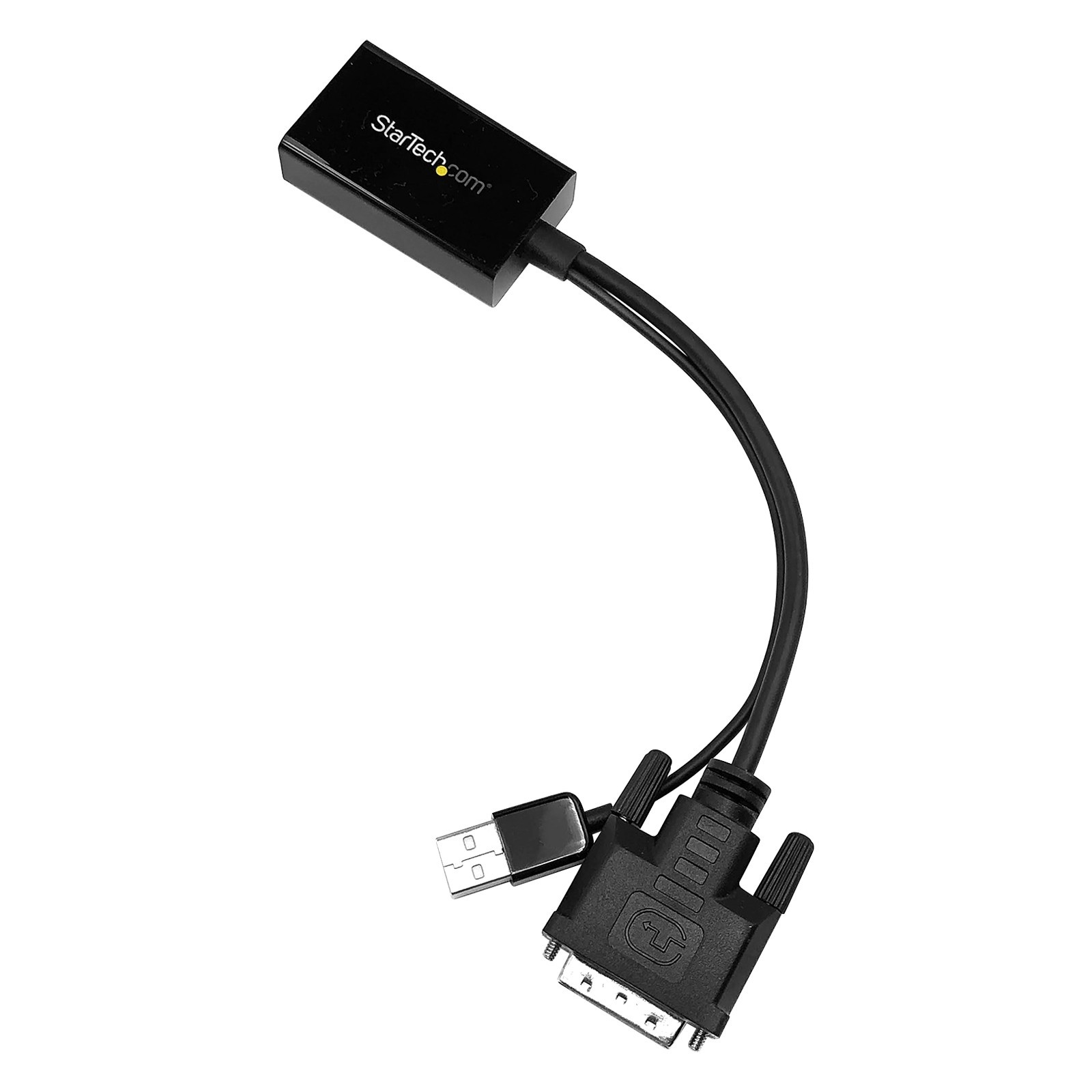 Genuine StarTech DVI2DP2 DVI to DisplayPort Adapter w USB Power 1920x120 G2U