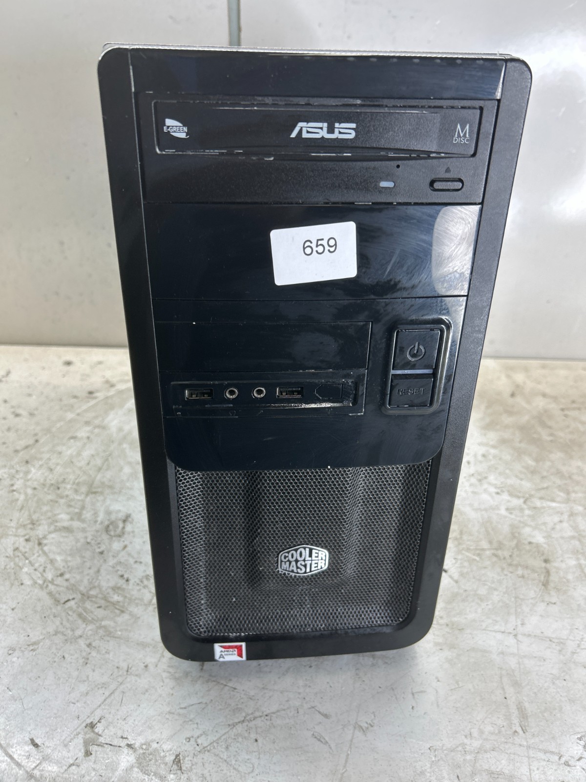 Retro Cooler Master Black mATX Sleeper Desktop Computer Case