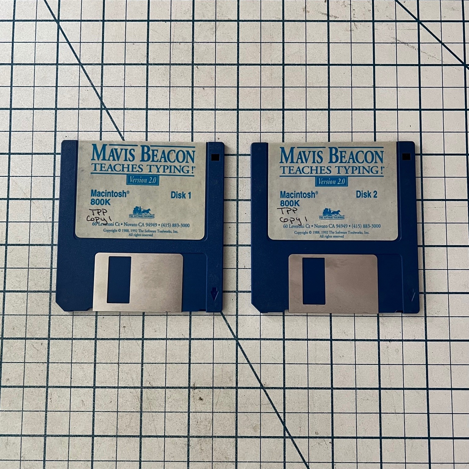 Mavis Beacon Teaches Typing Software for Macintosh 3.5" Floppy Disks 1990e