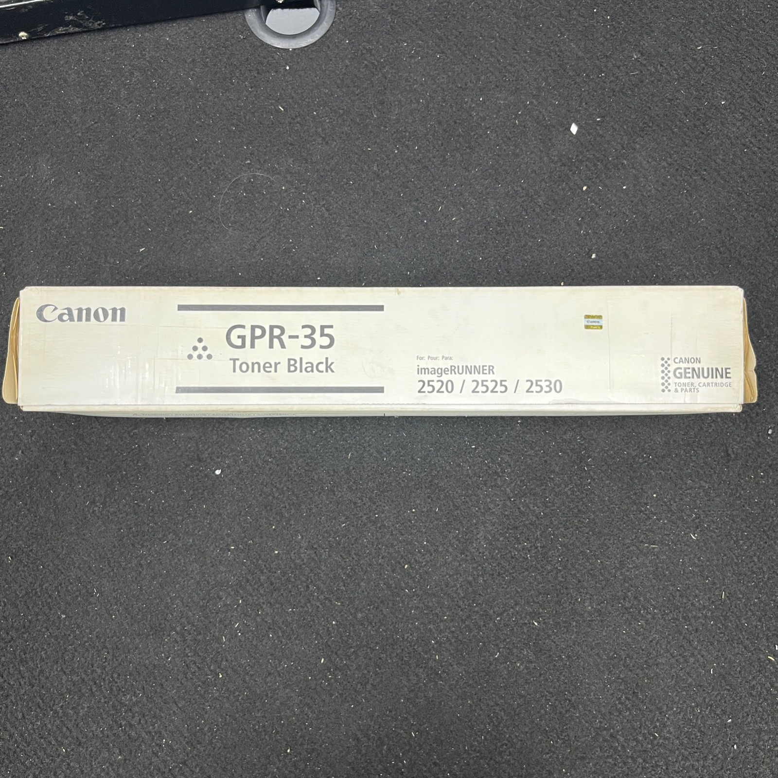GENUNE CANON 2785B003AA USA GPR-35 BLACK TONER FOR USE IN IMAGERUNNER 2525 2530