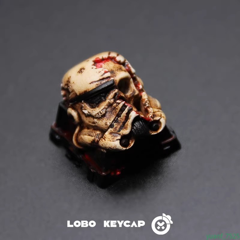 Star Wars Skull Custom Keycaps Light Transmitting Novelty Ornament Cross Switch