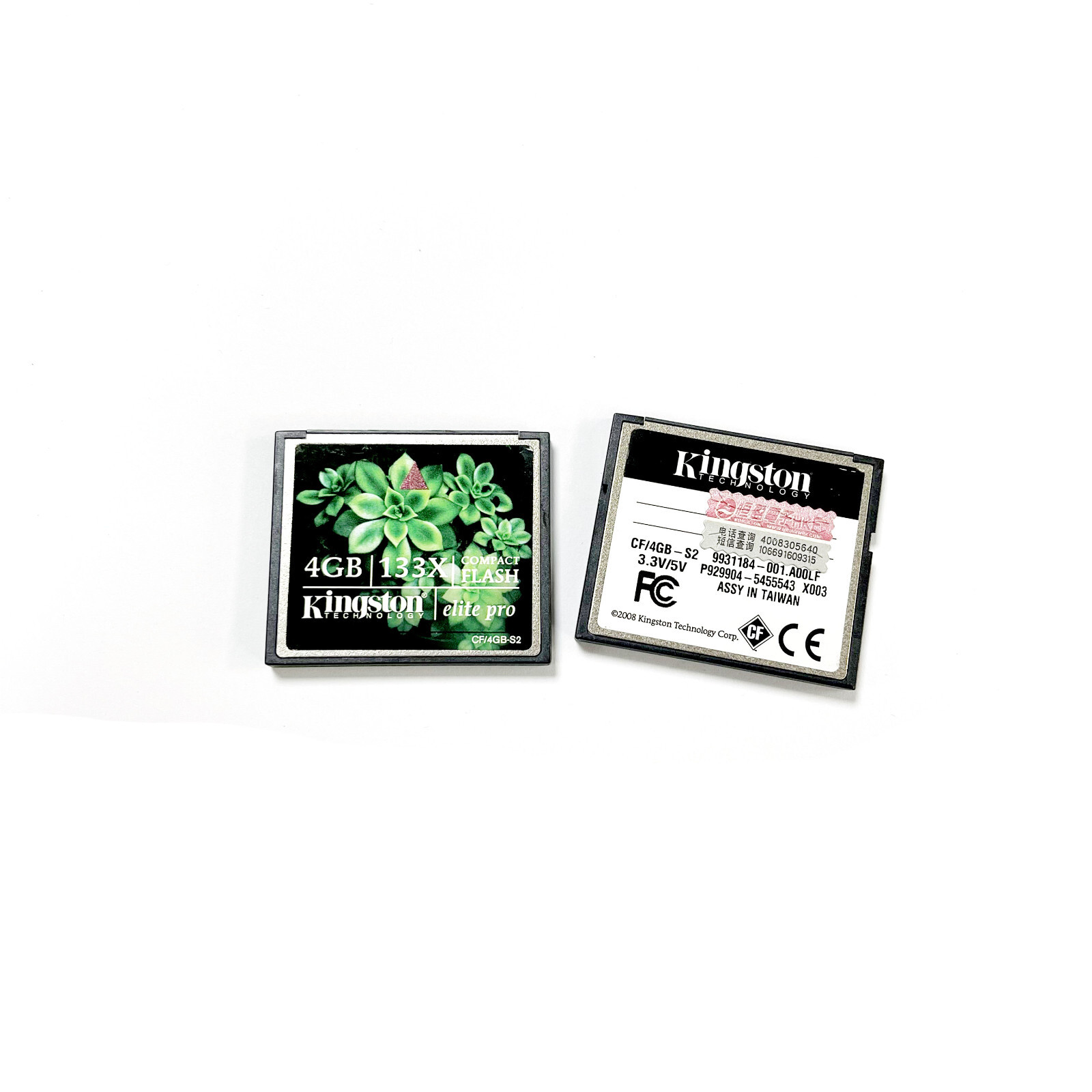 Kingston 4GB 133x Compact Flash CF Memory Card for Nikon Canon
