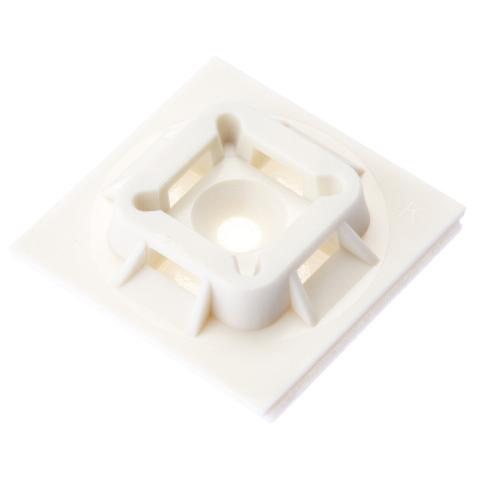 PANDUIT Mount Base with Rubber Adhesive Tape White 500pic ABM100-A-D