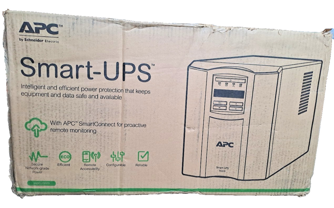 APC SMT1500C Smart-UPS 1500VA 120V Uninterruptible Power Supply NEW IN BOX