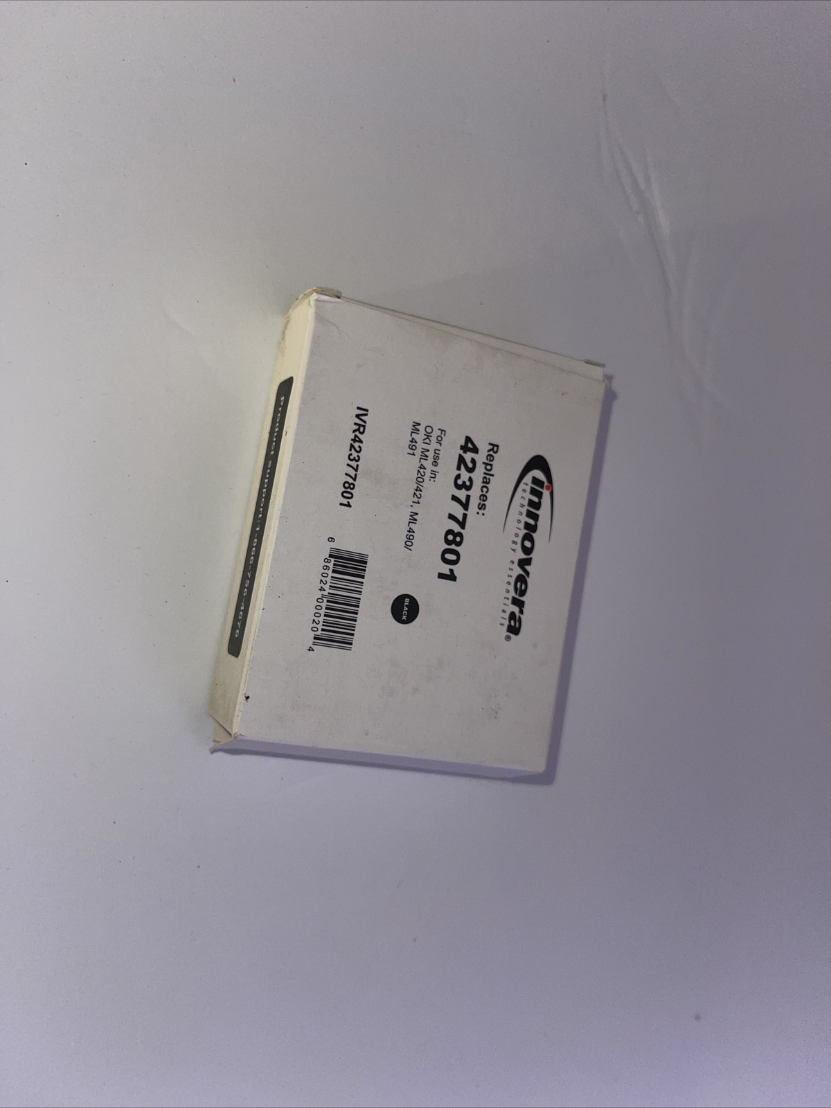 Innovera 42377801 Compatible OKI Printer Ribbon, Black, ML420/421, ML490 (30)
