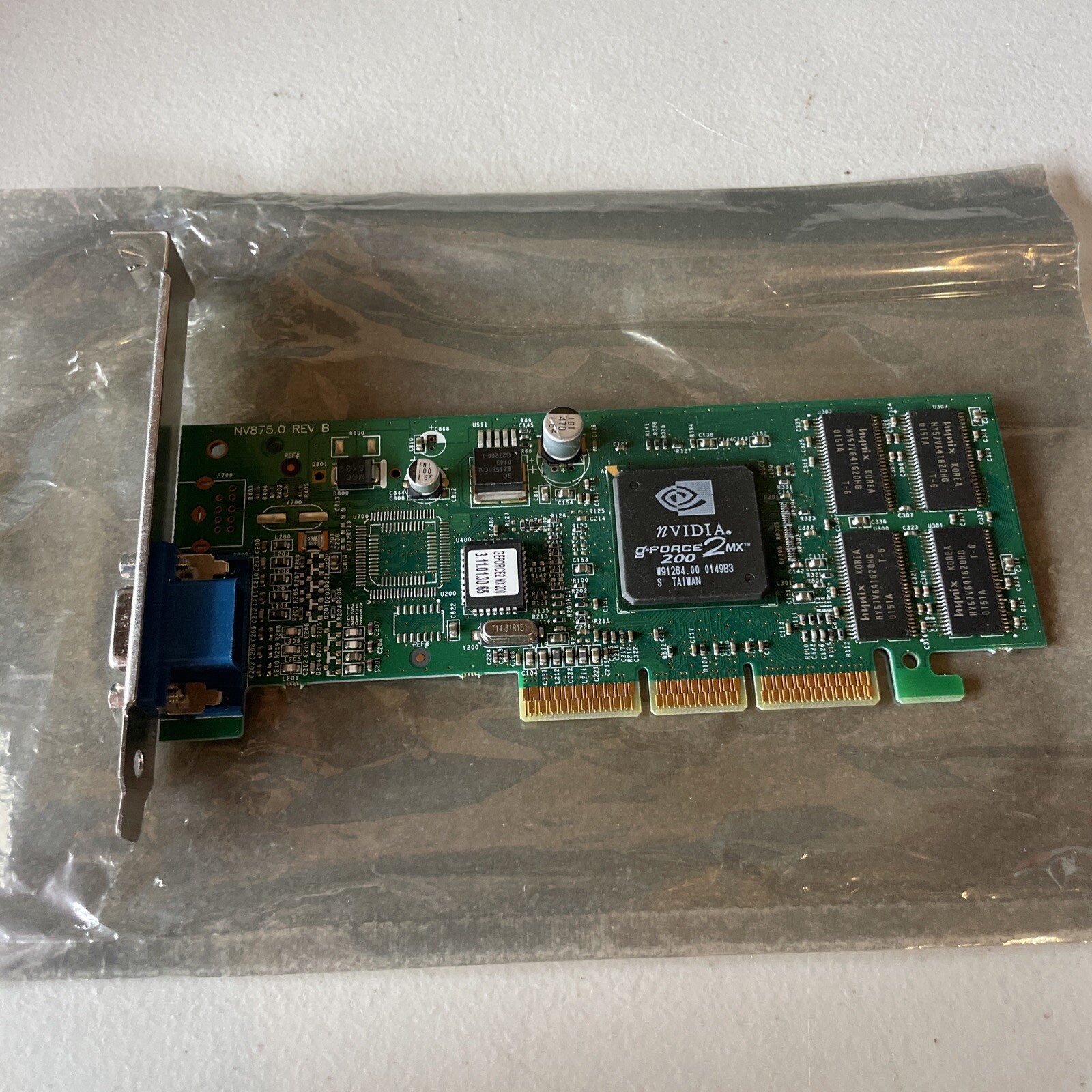 MSI GeForce2 MX200 64MB VGA TV/Out AGP Card MS-8839 64MB 4x AGP Video Card