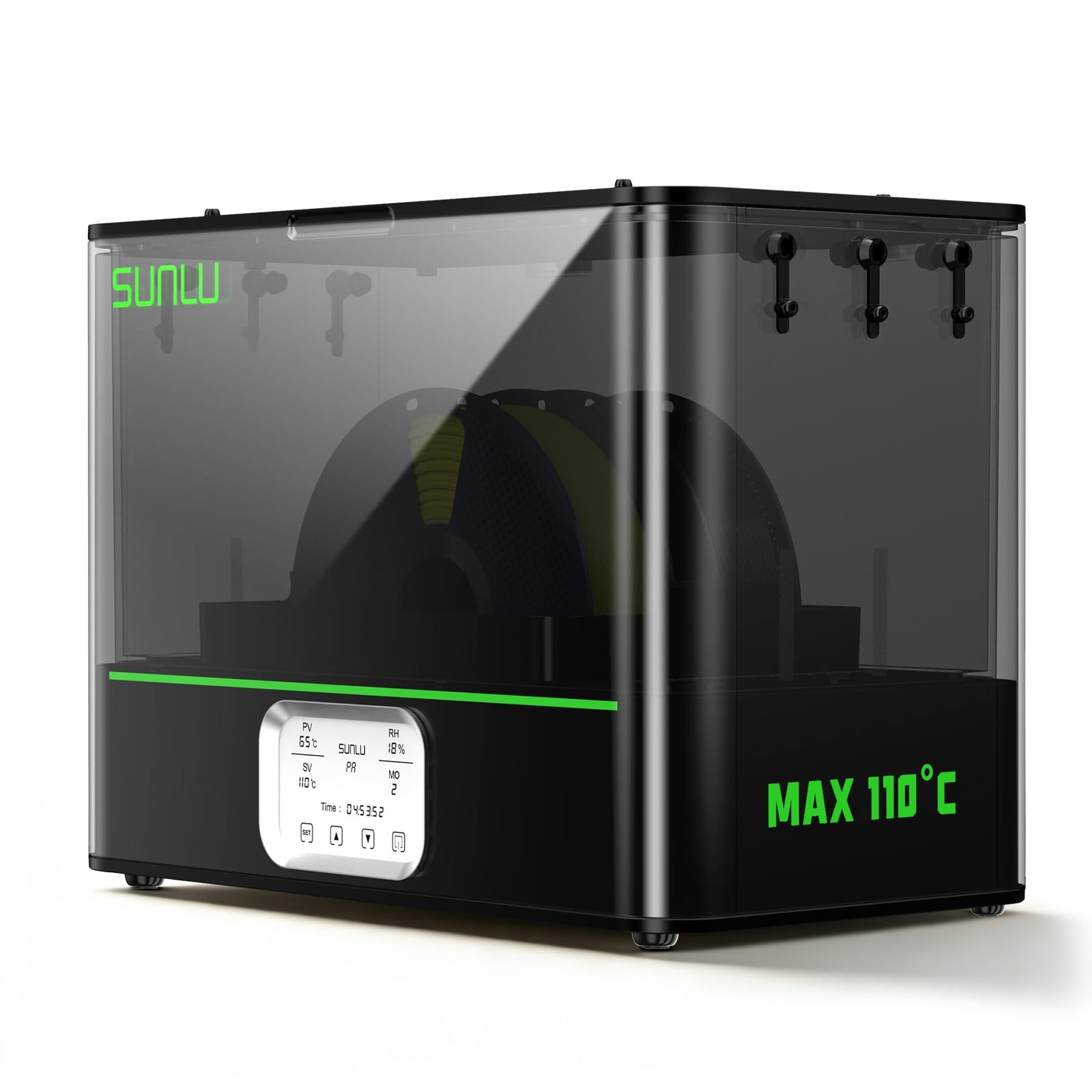 Official 3D Printer Filament Dryer E2 110℃ Max Temperature 500W PTC Heater