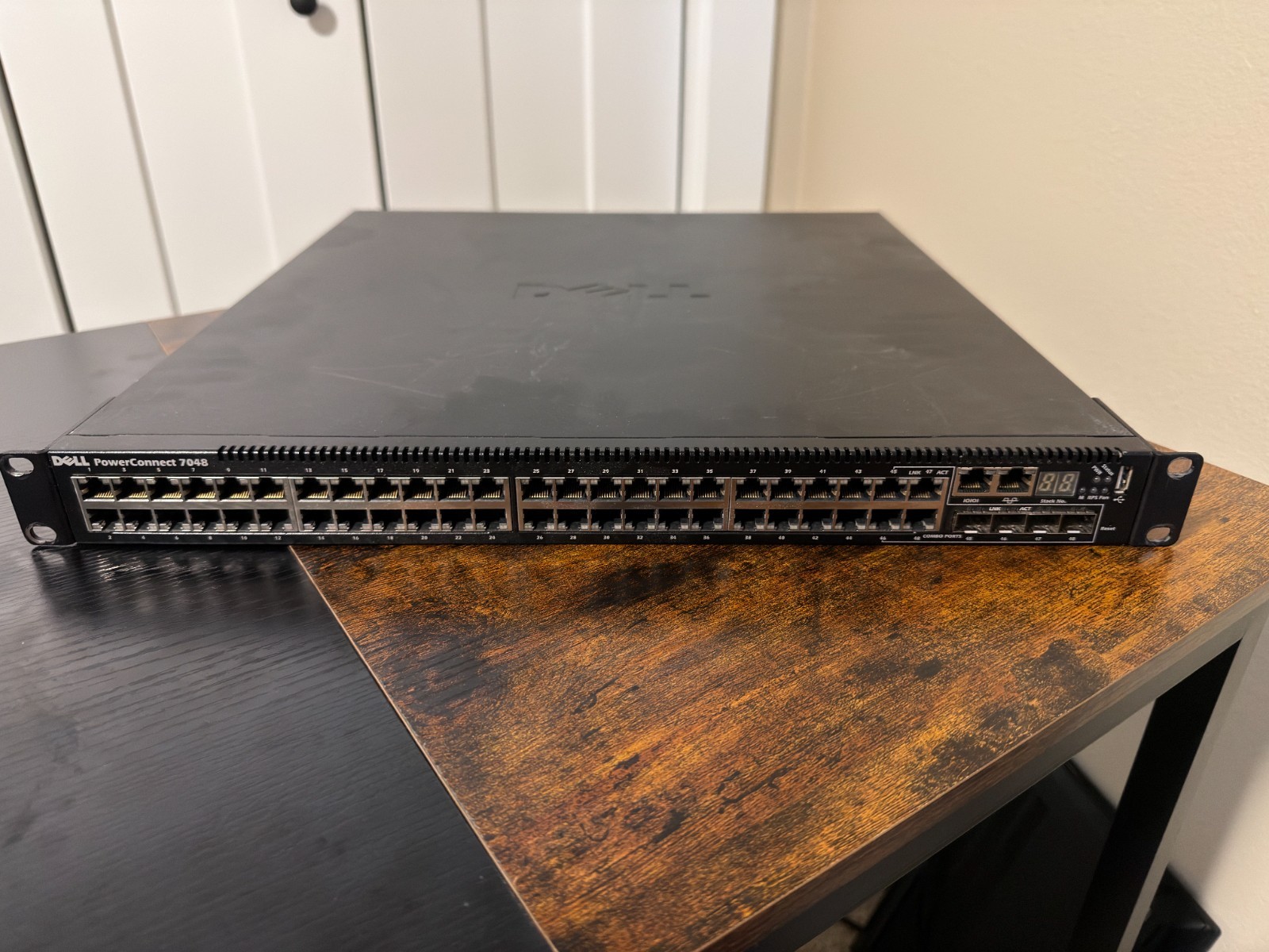 Dell PowerConnect 7048 48-Ports External Switch Managed w/ Stacking Module