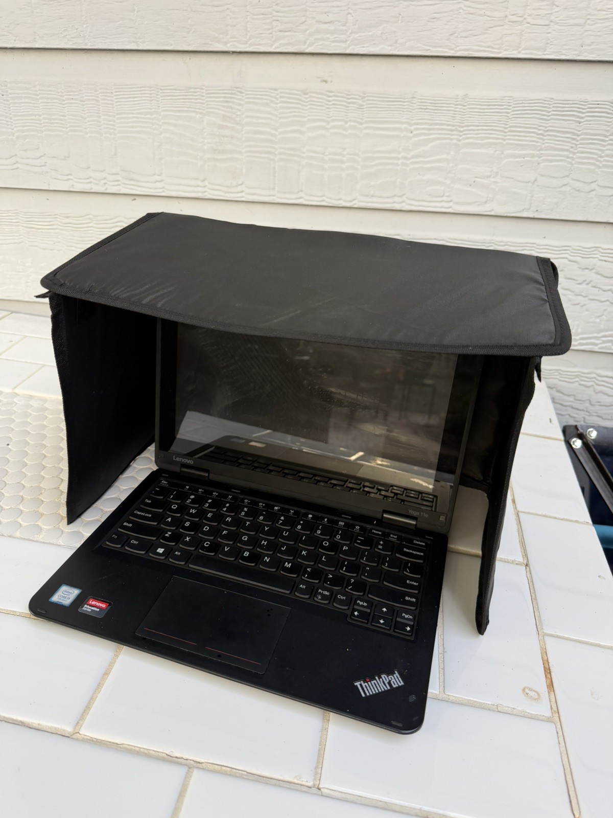 Visitation Laptop Sun Shade Privacy Screen set of 3. 15 by 16 inches