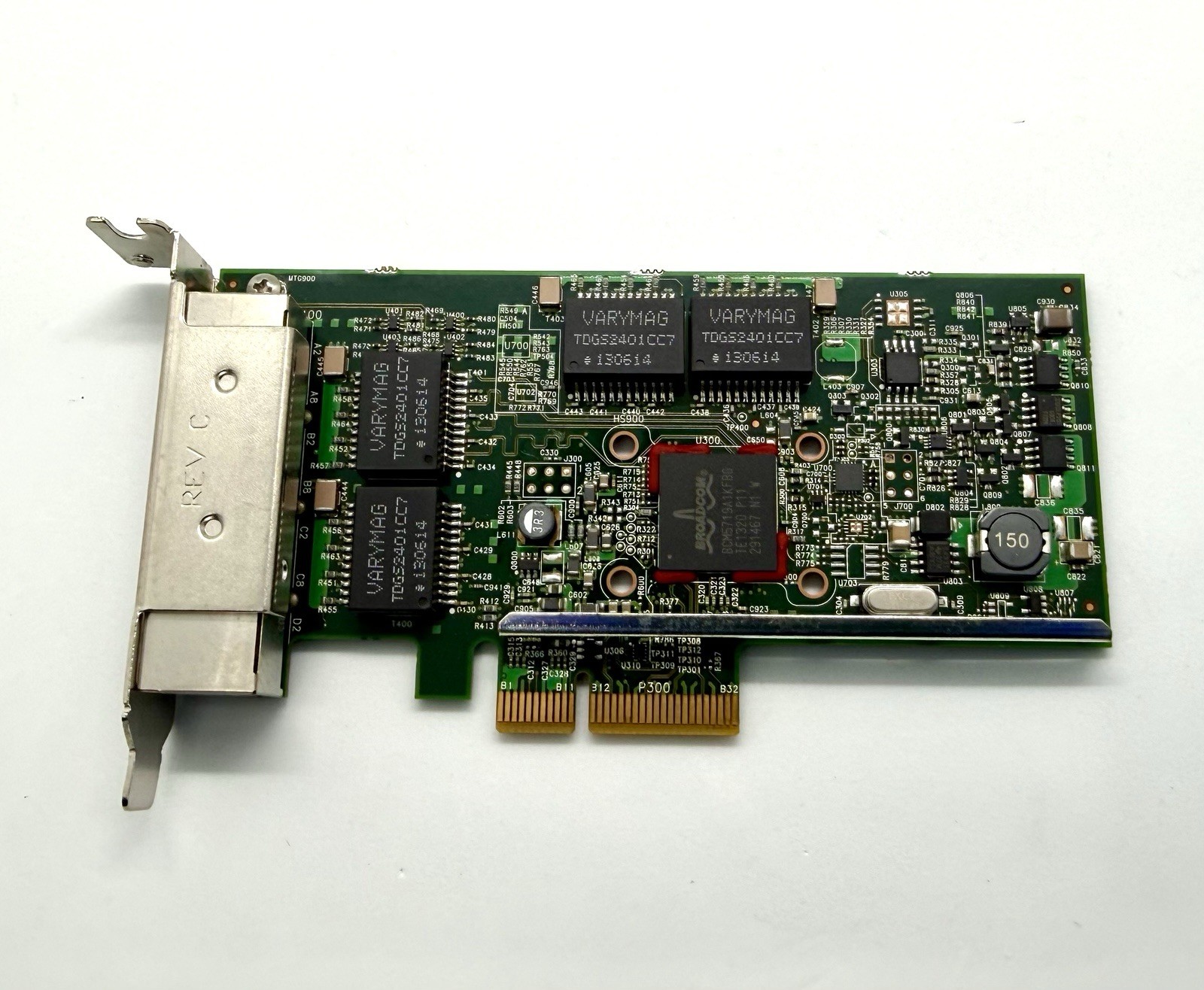 Dell TMGR6 Broadcom 5719 Quad Port 1GB Network Adapter HH Bracket PCIe