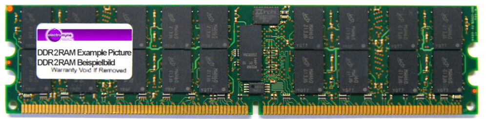 4GB Samsung DDR2 PC2-3200R 400MHz ECC Reg RAM M393T5168AZ0-CCCQ0 HP 345115-861