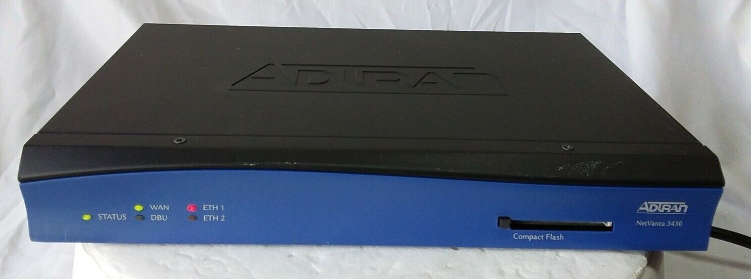 ADTRAN NetVanta 3430 Enterprise Router VPN Firewall Tested
