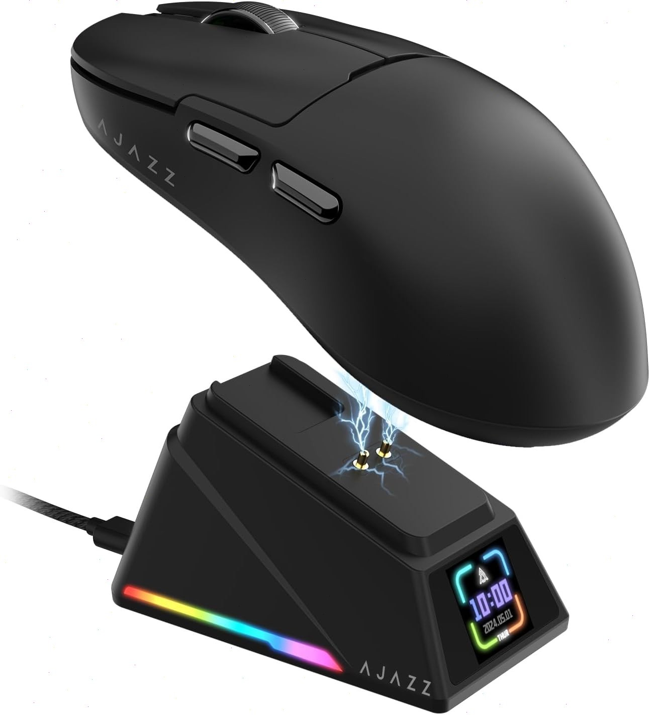 2.4GHz Wireless Optical Mice PC Gaming Mouse 6 Buttons & USB Receiver for Laptop