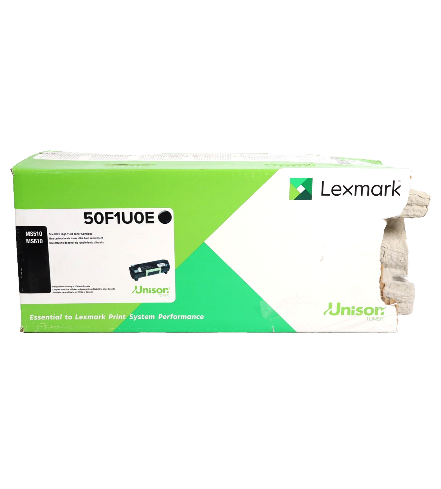 BOX DAMAGE - Lexmark 501UE 50F1U0E Ultra High Yield Toner Cartridge MS510 MS610