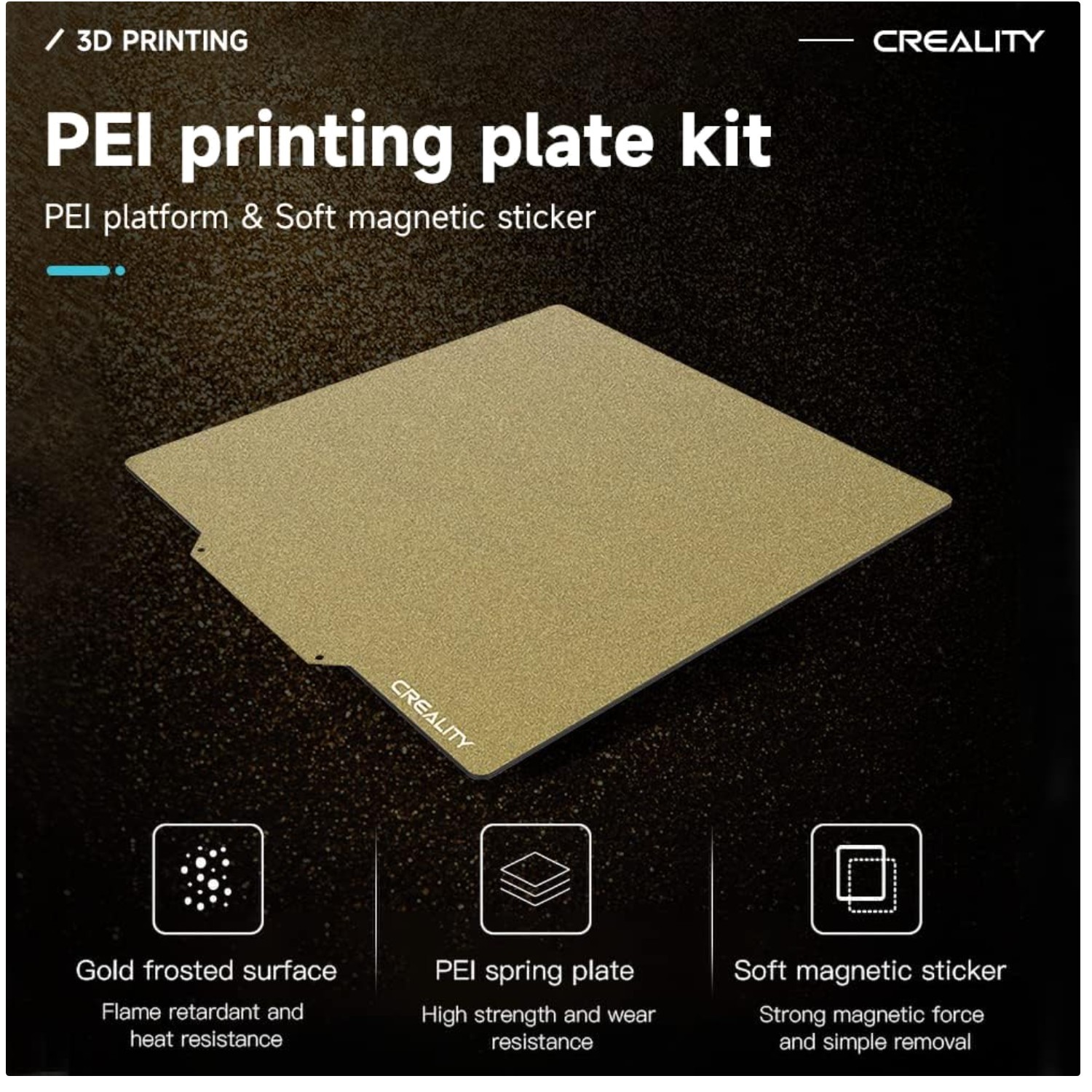 PEI Sheet for Wide Filament Compatibility