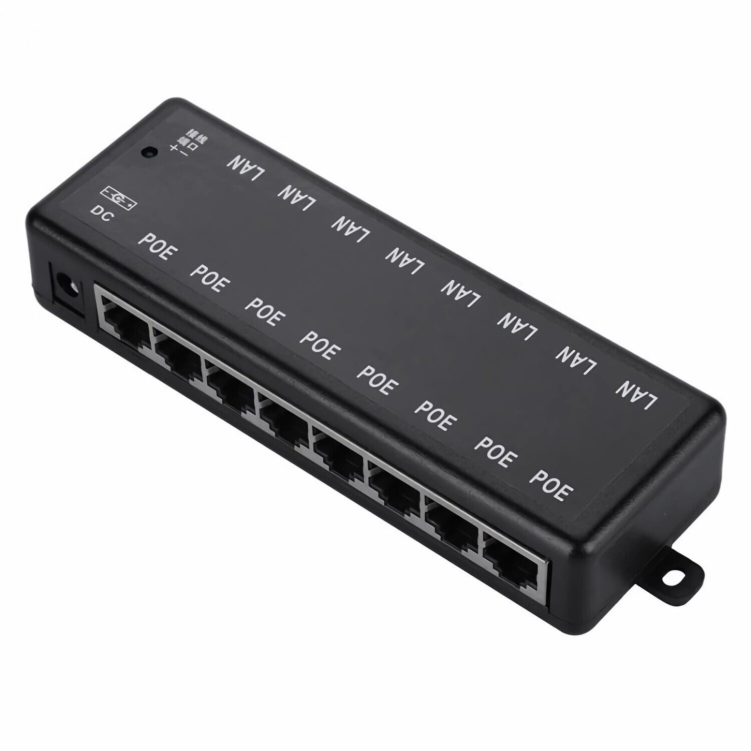 8-Port Passive PoE Adapter Power Over Ethernet POE Injector IEEE802.3af/at