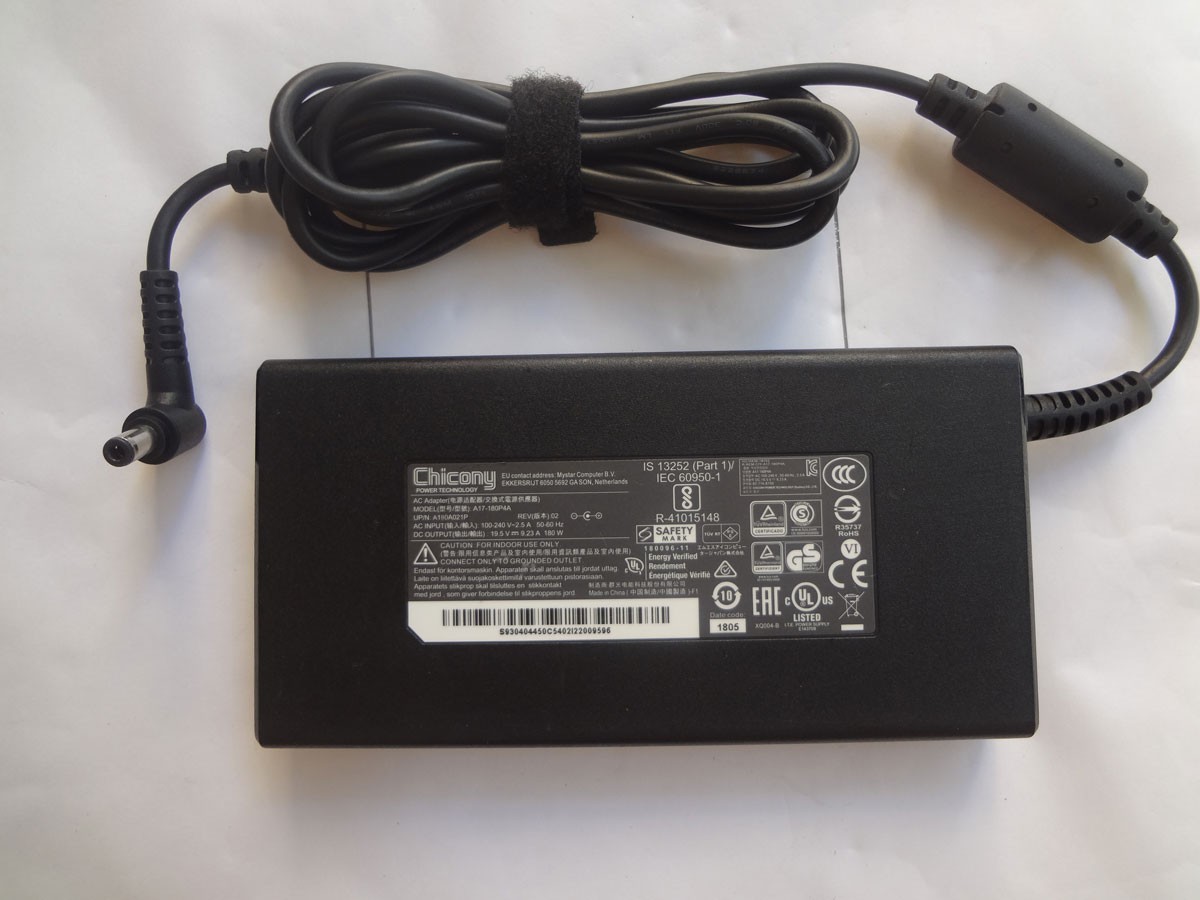 Chicony 19.5V 9.23A for MSI GT70 2PC Dominator MS-1762 MS-1763 100%Original 180W