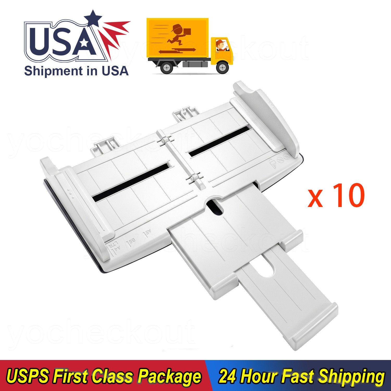 10X PA03670-E985 Input Paper Tray for Fujitsu fi-7160 fi-7260 fi-7180 fi-7280