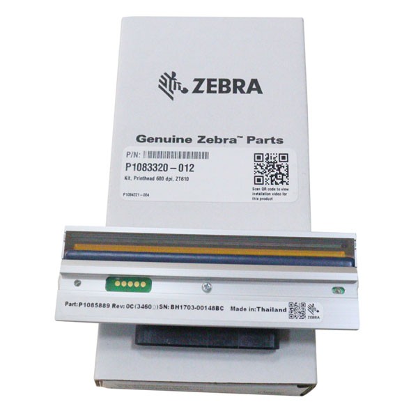 P1083320-012 Genuine Printhead For Zebra ZT610 Thermal Label Printer 600DPI
