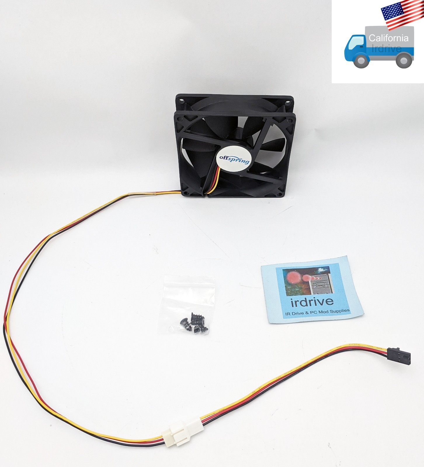 Replacement Cooling Fan for Dell Dimension B110 1100 2400 3000 4600 8200 8300 PC